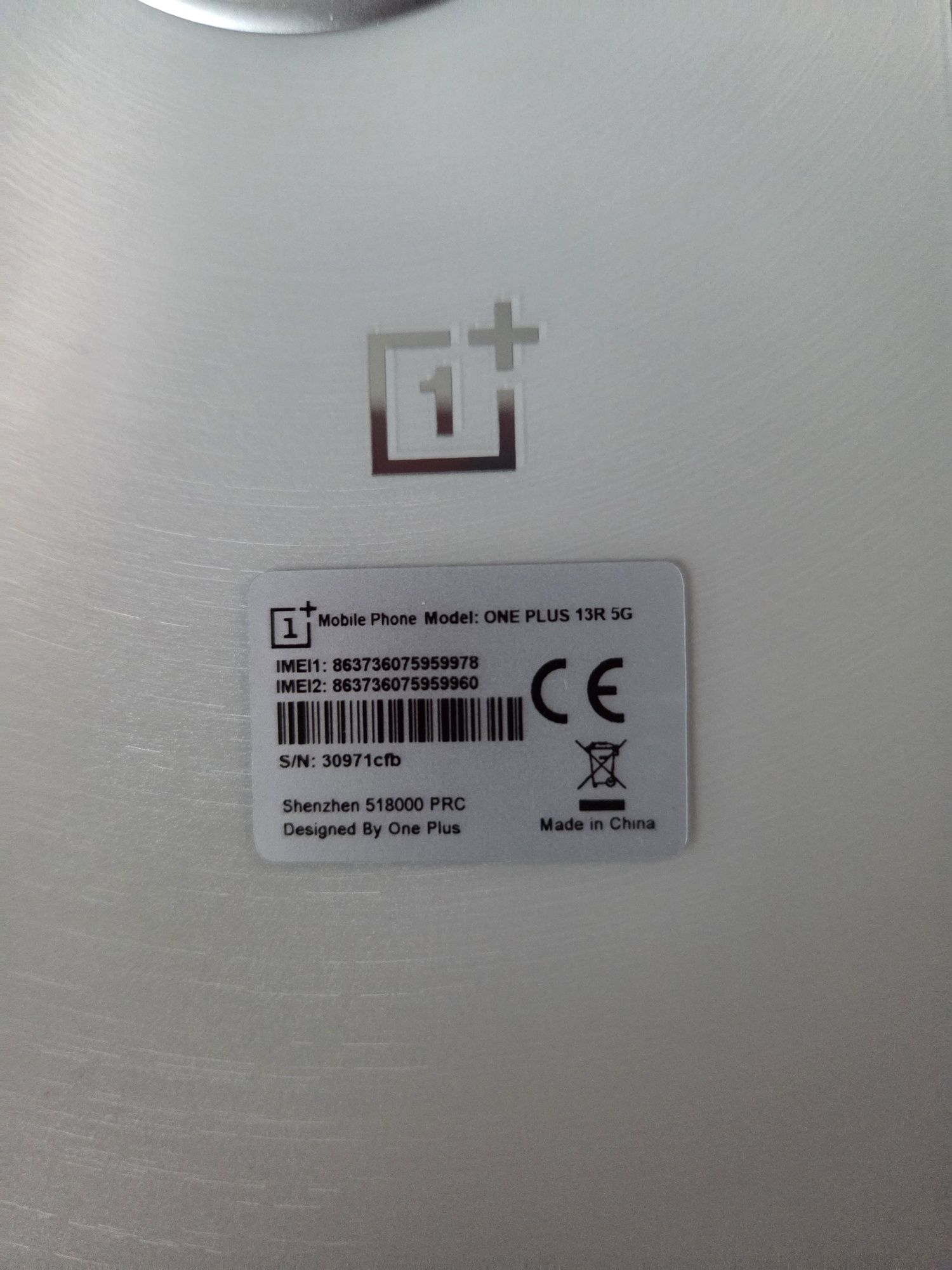 Oneplus 13r 12/256