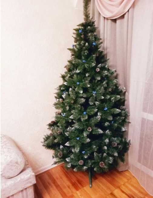 ‼️Акція‼️ Штучна ялинка "Елітна з Шишками" | Елка искусственная, ель