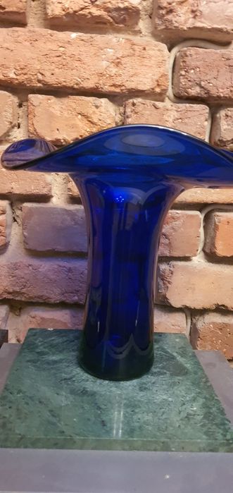 Wazon Huta Wanda tzw kapelusz