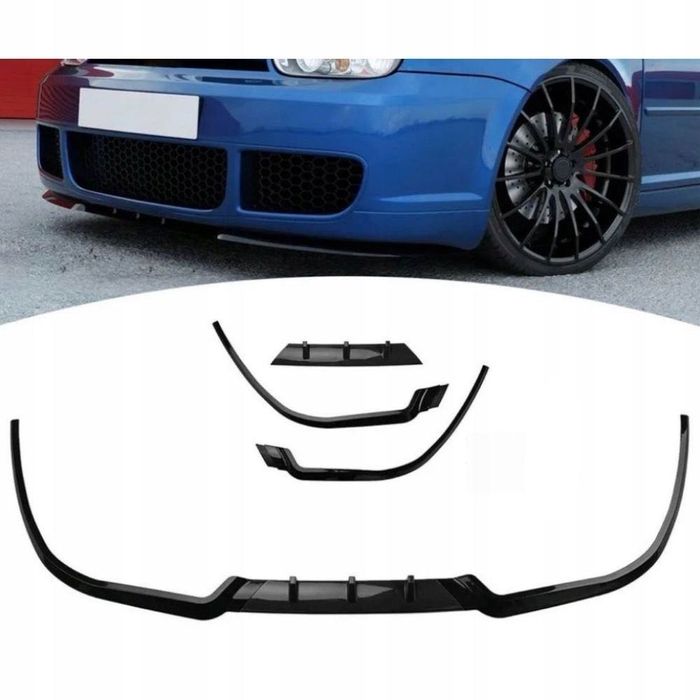 Lip Cupra preto brilhante NOVO (Audi A3 8L Seat Ibiza 6l entre outros)