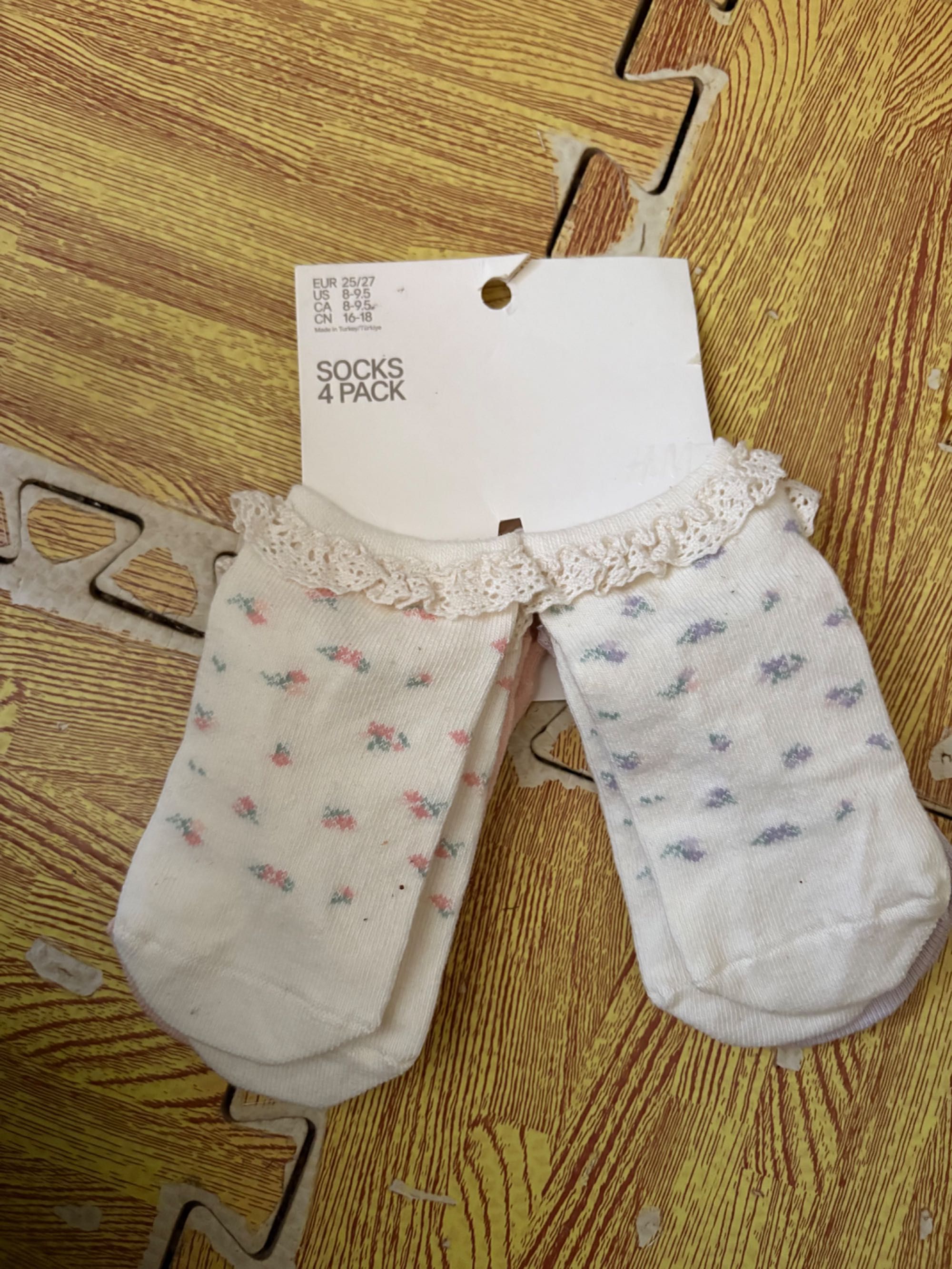 Новые носки H&M George шкарпетки девочка 1 2 3 4 5 6 7 8 10 12 років
