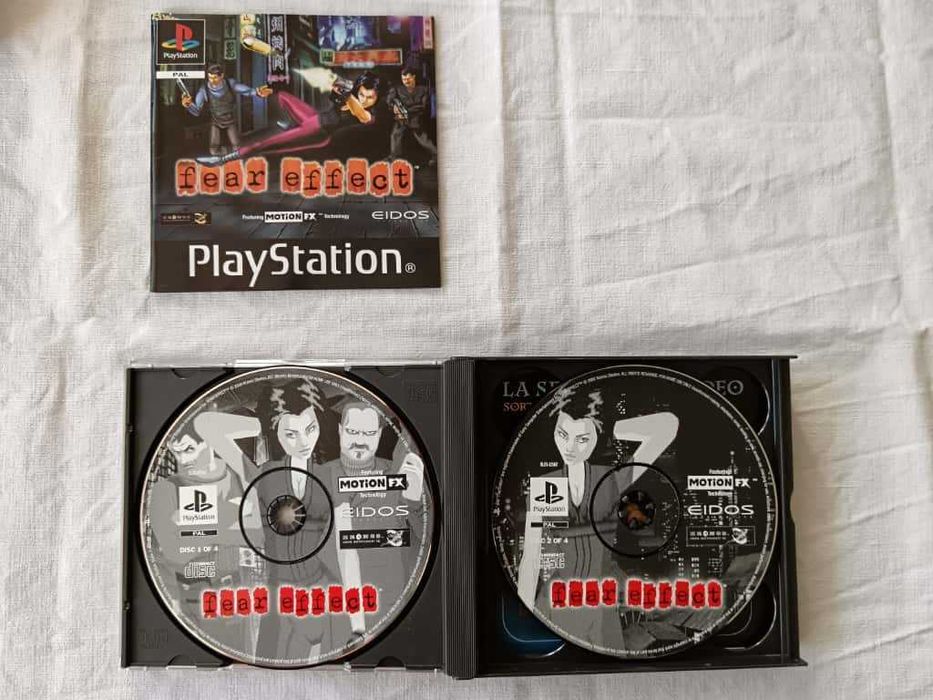 Fear Effect [Sony PlayStation, 2000] Complete | Authentic | Tested
