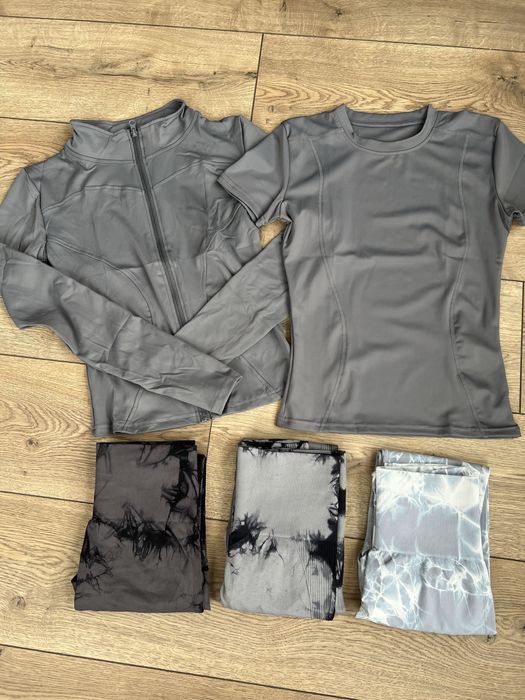 Лосини пуш ап, рашгард спортивний, фітнес костюм