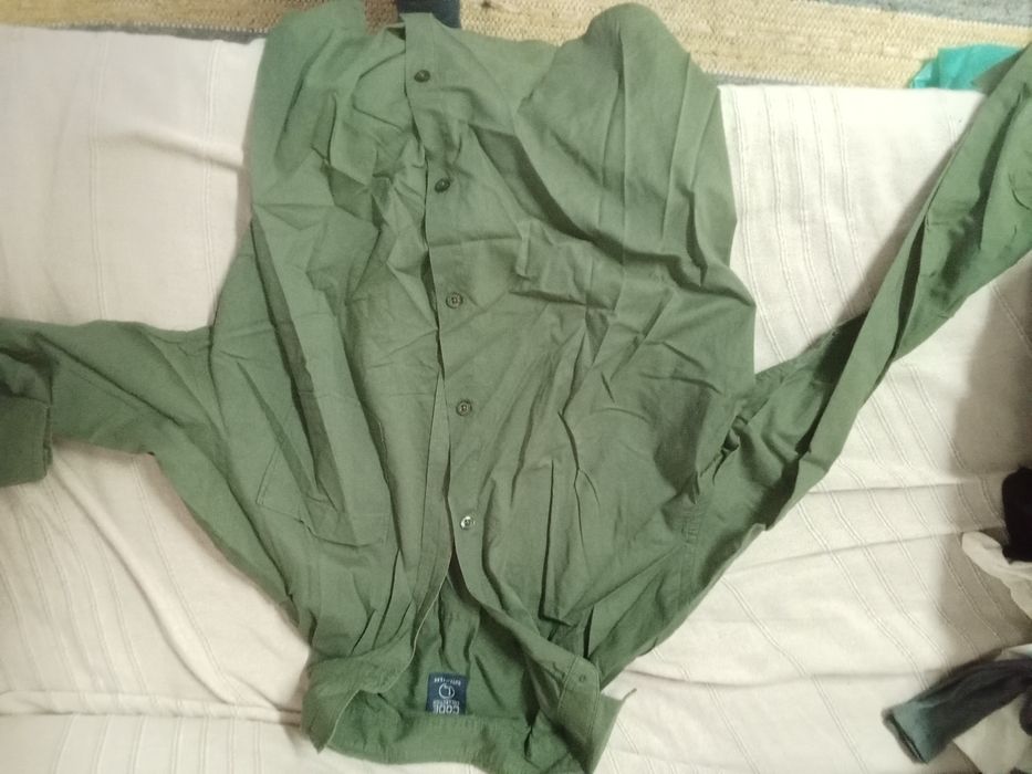 Camisa verde verão