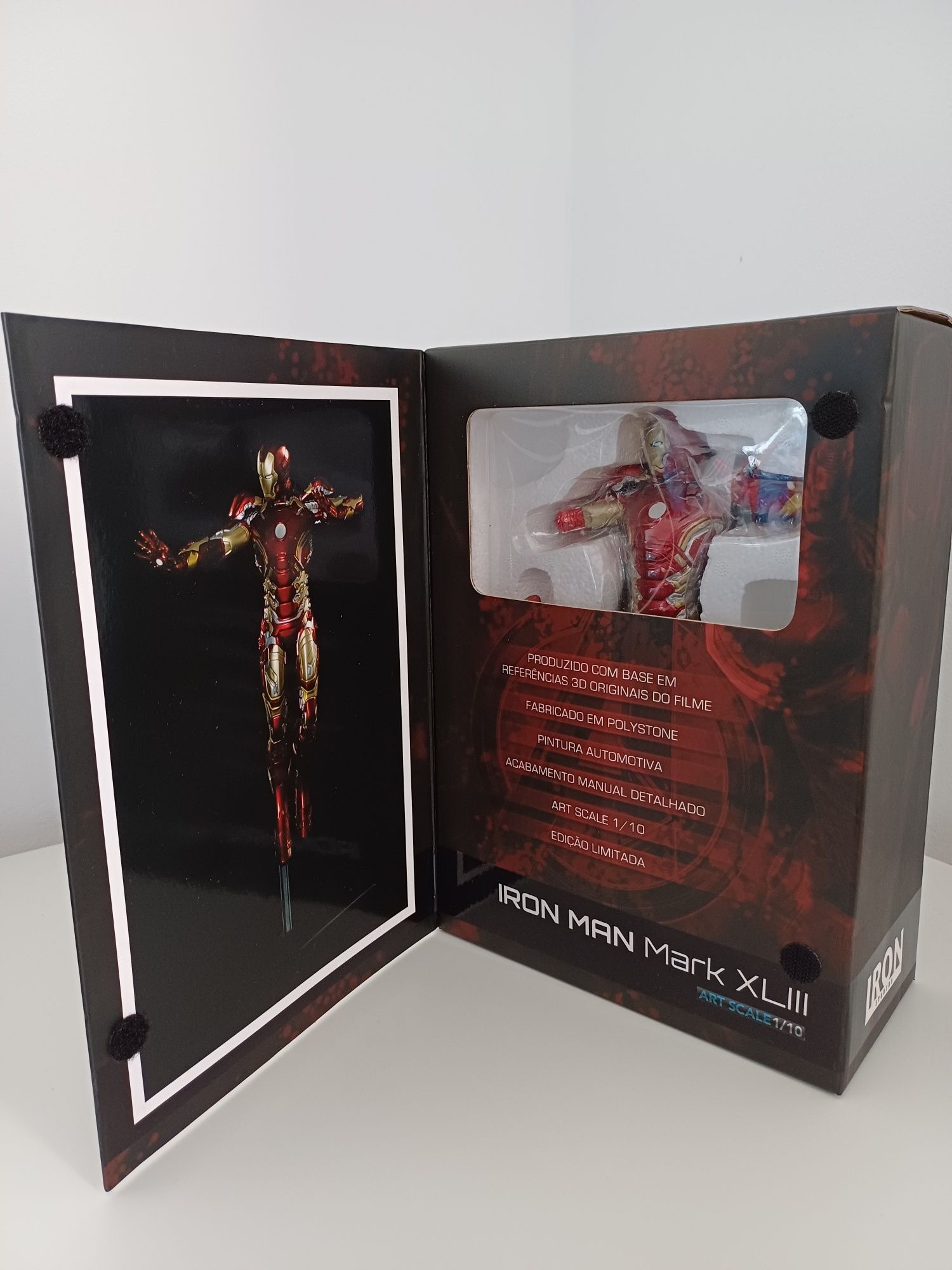 Estátua Iron-Man Mark XLIII / Escala 1/10 / Iron Studios