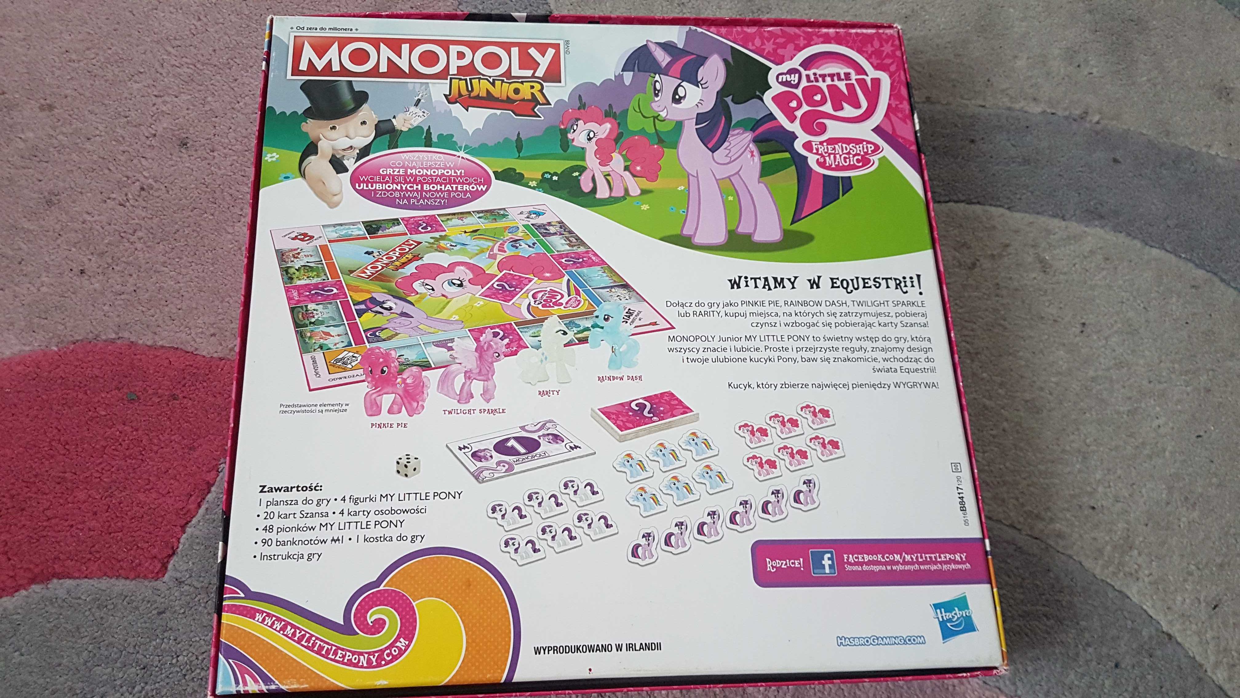 Monopoly junior my little pony