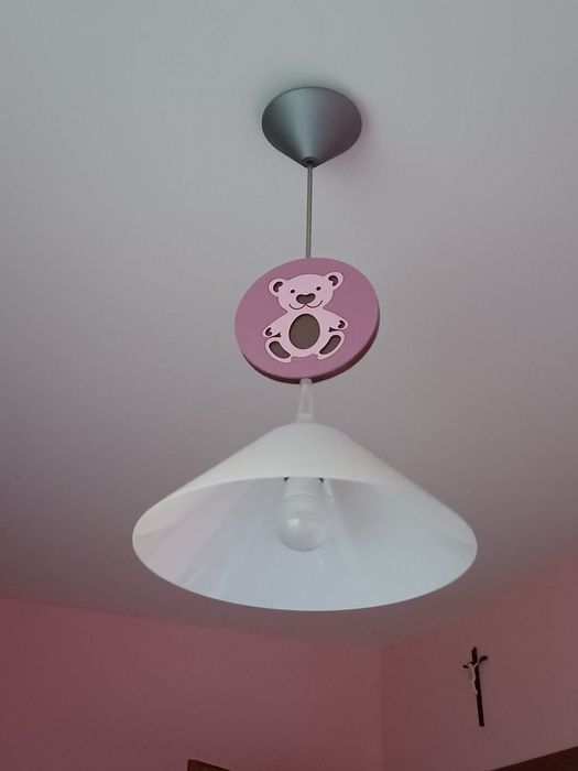 Lampa sufitowa dziecięca, na żarówkę