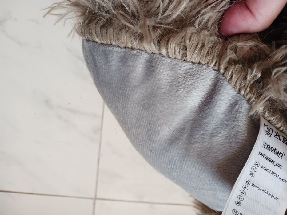 Cama fofinha e felpuda para gatos