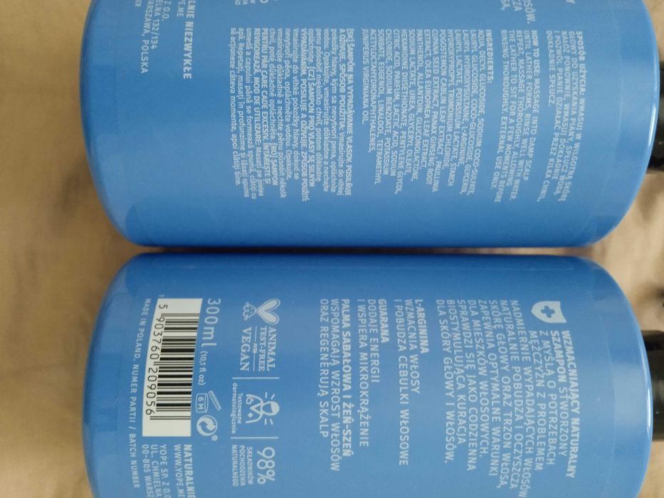 Yope Men szampon do wł. nadmiernie wypadających 300ml