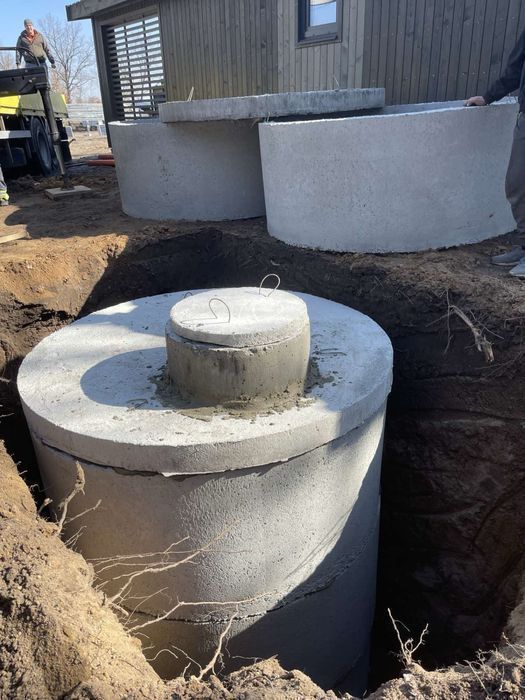 Каналізація, Септик,  Вигрібна яма | Бетонні кільця | Канализация, КС