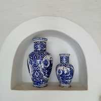 Wazon Porcelana Holenderska Delft Vintage