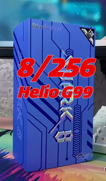 Blackview Shark 8 на 8/256Гб з NFC # Конкурент моделі Redmi Note 14