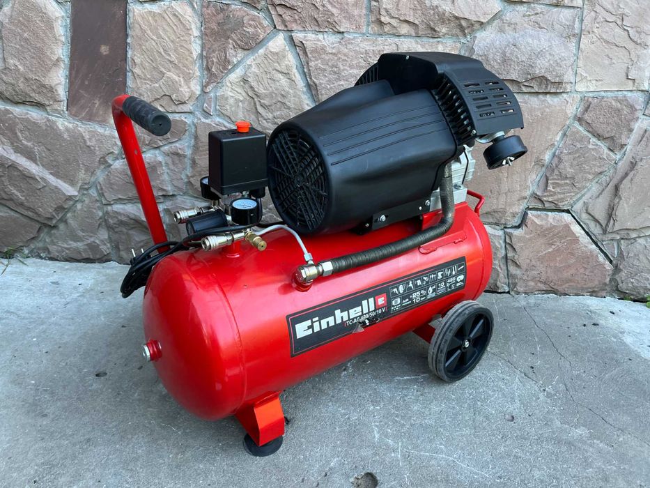 Компрессор Einhell TC-AC 420/50/10 V, 2200Вт, 50л, 420л/хв  бу