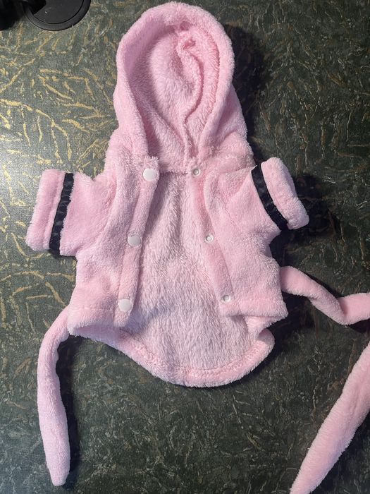 Szlafrok dla malego psa/ szczeniaka