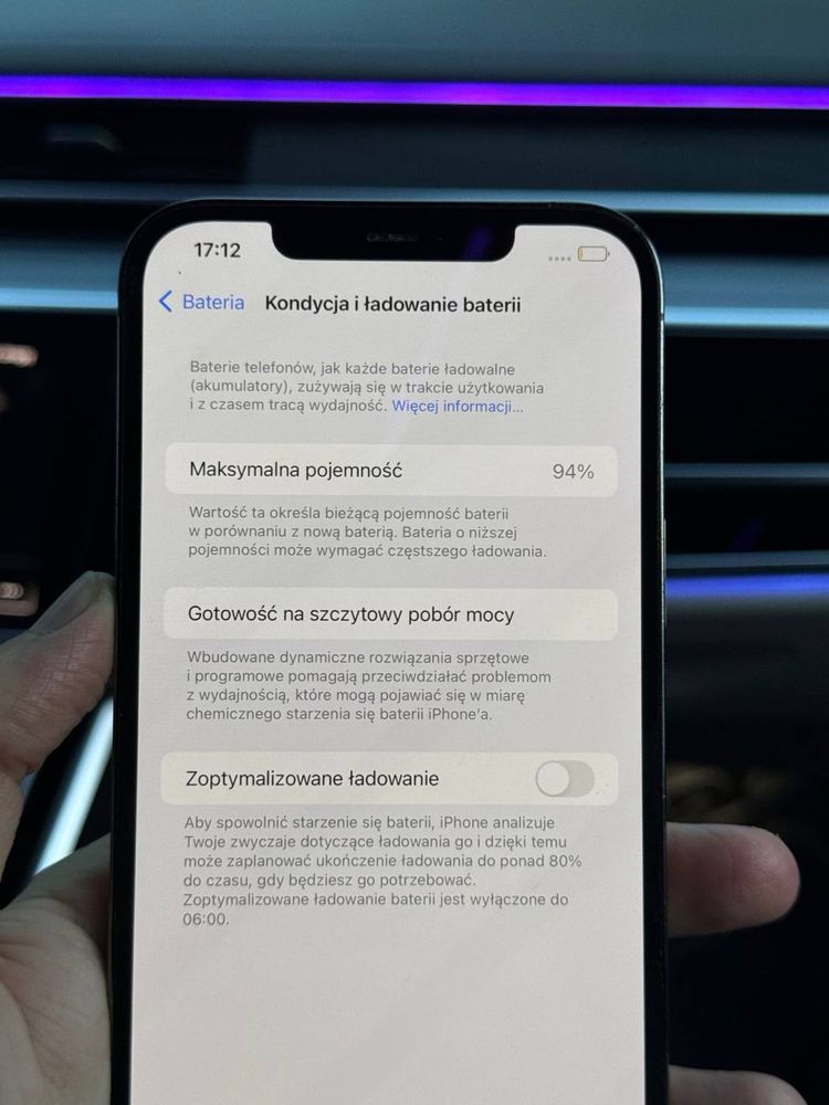 OKAZJA WEEKEND! iPhone 12 Pro Max Gwiezdna Szarosc BATERIA 94%