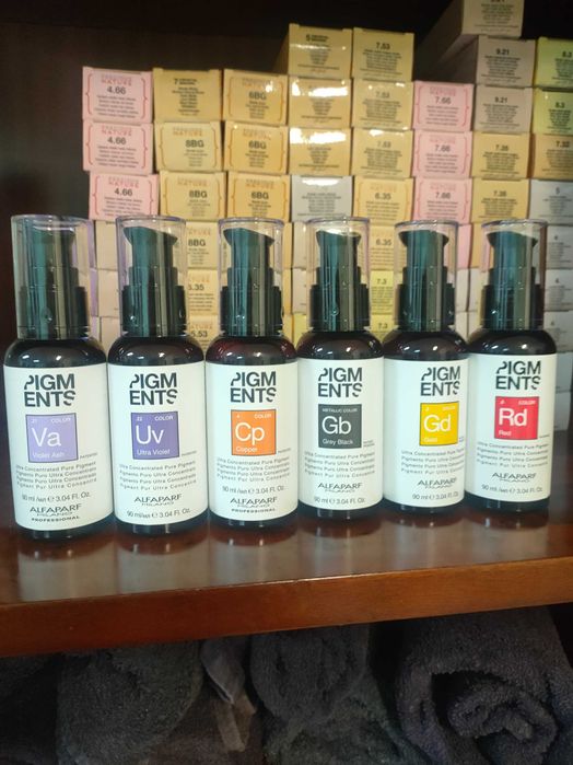 Pigmentos Ultra Concentrado Alfaparf de cabeleireiro