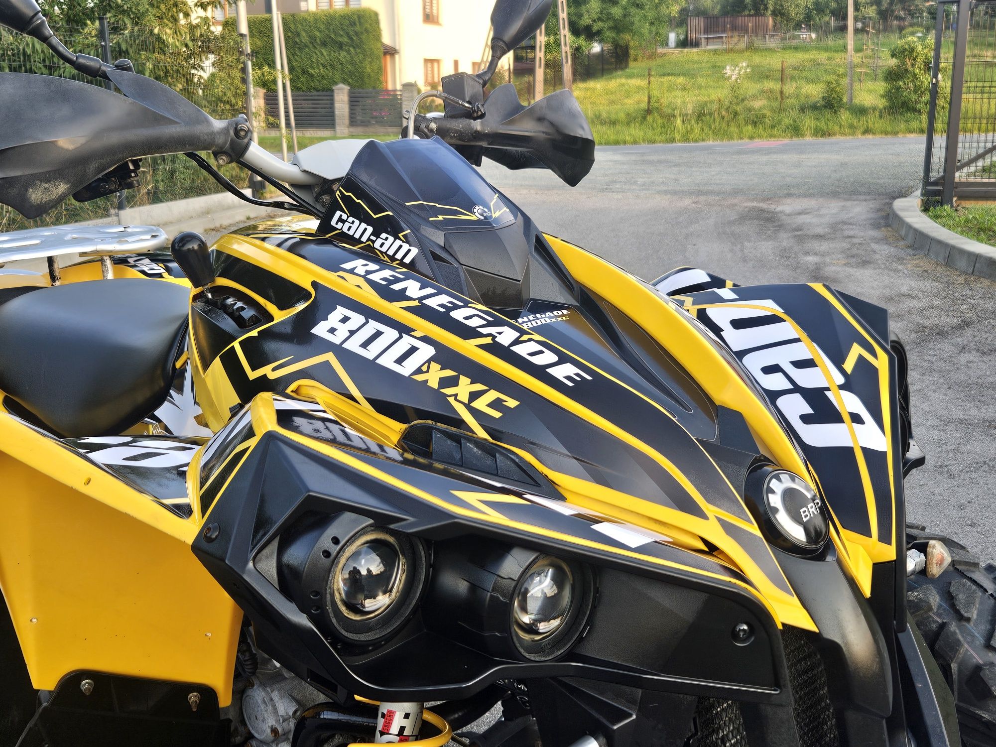 Can am renegade 800 Zadbany Mega Szeroki Doposażony Dokumenty quad