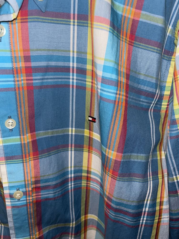 Camisa Xadrez colorida Tommy Hilfiger