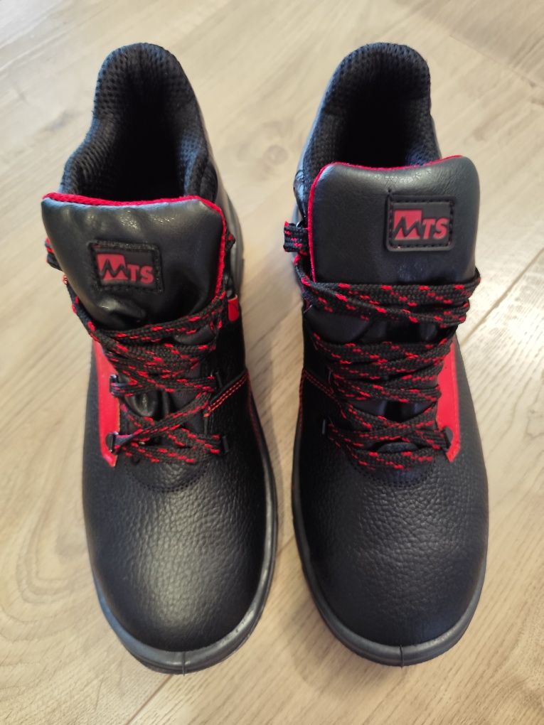Buty ochronne MTS Pilot Up S3 SRC trzewiki robocze skóra podnosek nowe