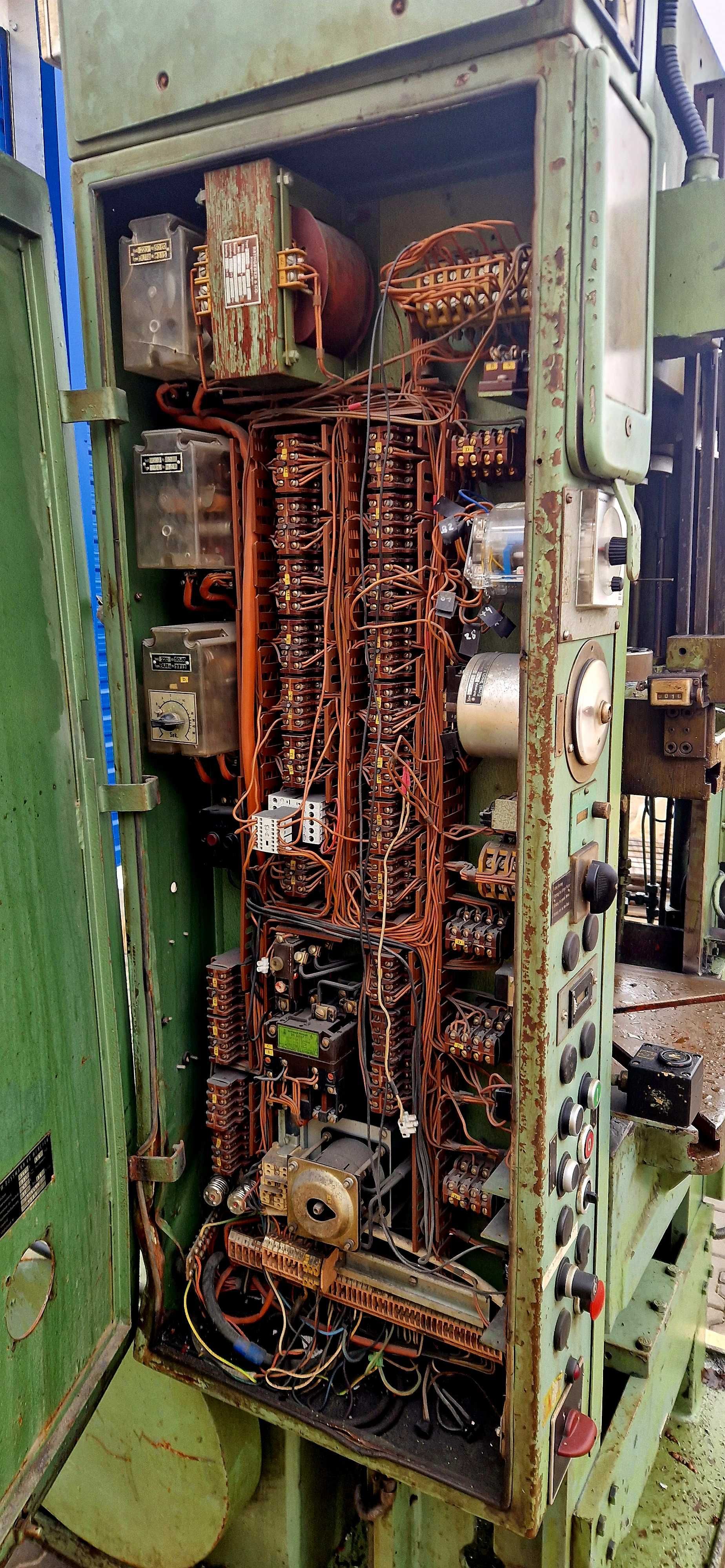 Bussman prasa hydrauliczna 60 ton warsztatowa