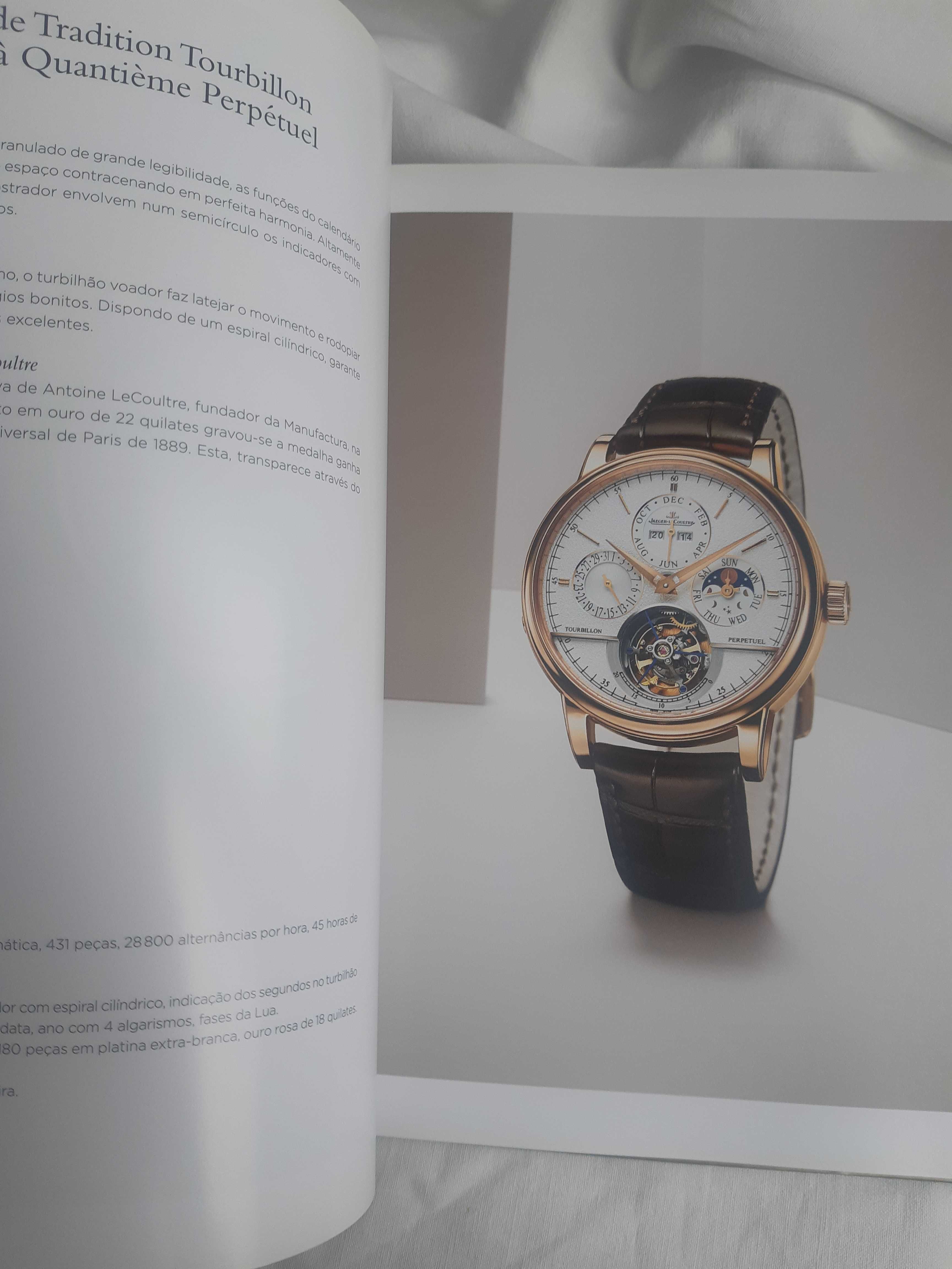 Soberbo Catálogo Relógios Jaeger-leCoultre