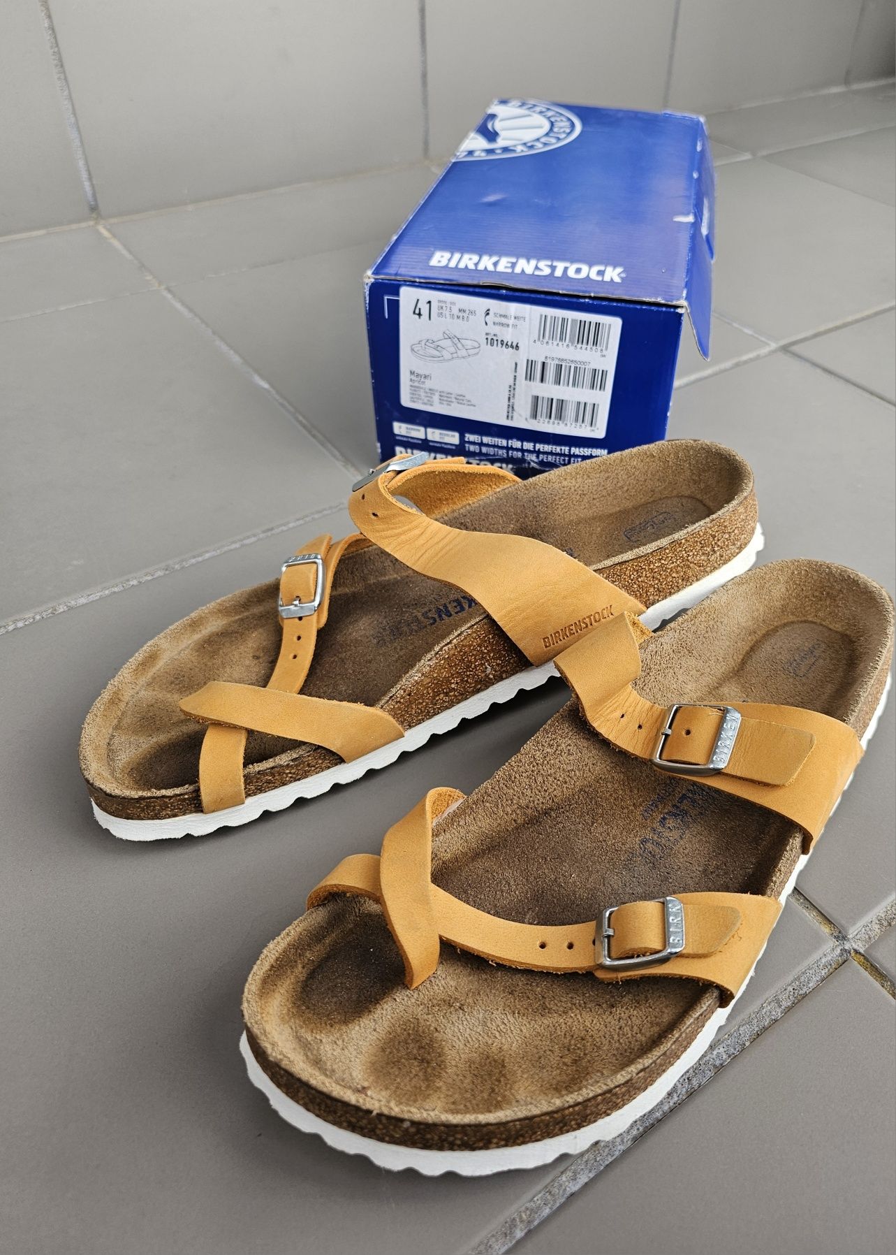 Birkenstock Japonki Mayari Apricot