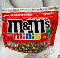 США Міні-емендемси з арахісовою пастою M&M's Minis