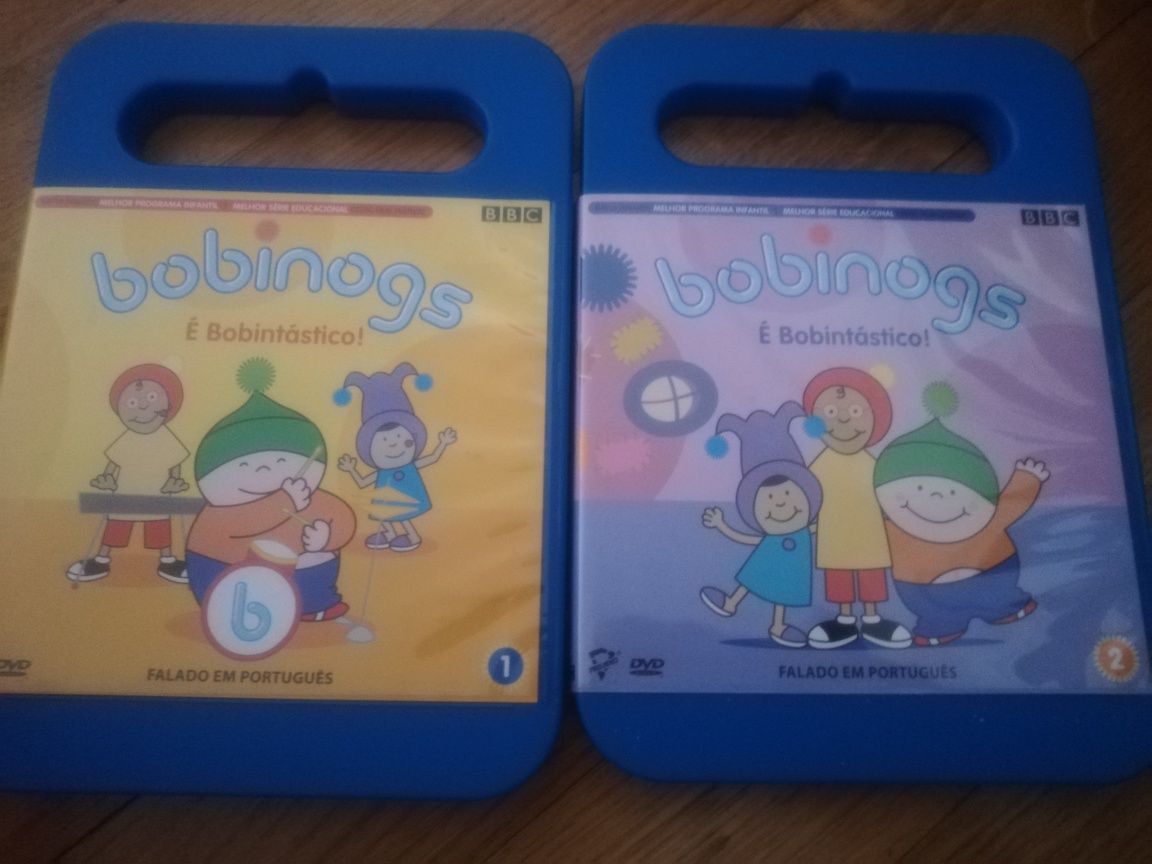 DVD bobinogs número 1 e 2