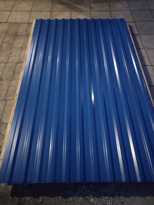 Профнастил темно-синий -100шт, 2м*1.15м, Доставка