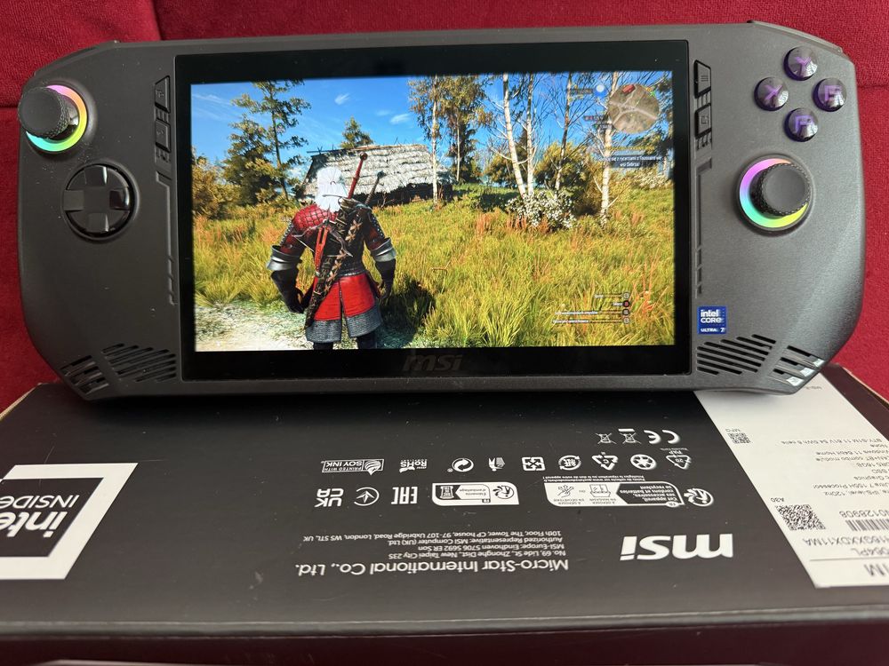 MSI Claw A1M-064 PL stan idealny handheld