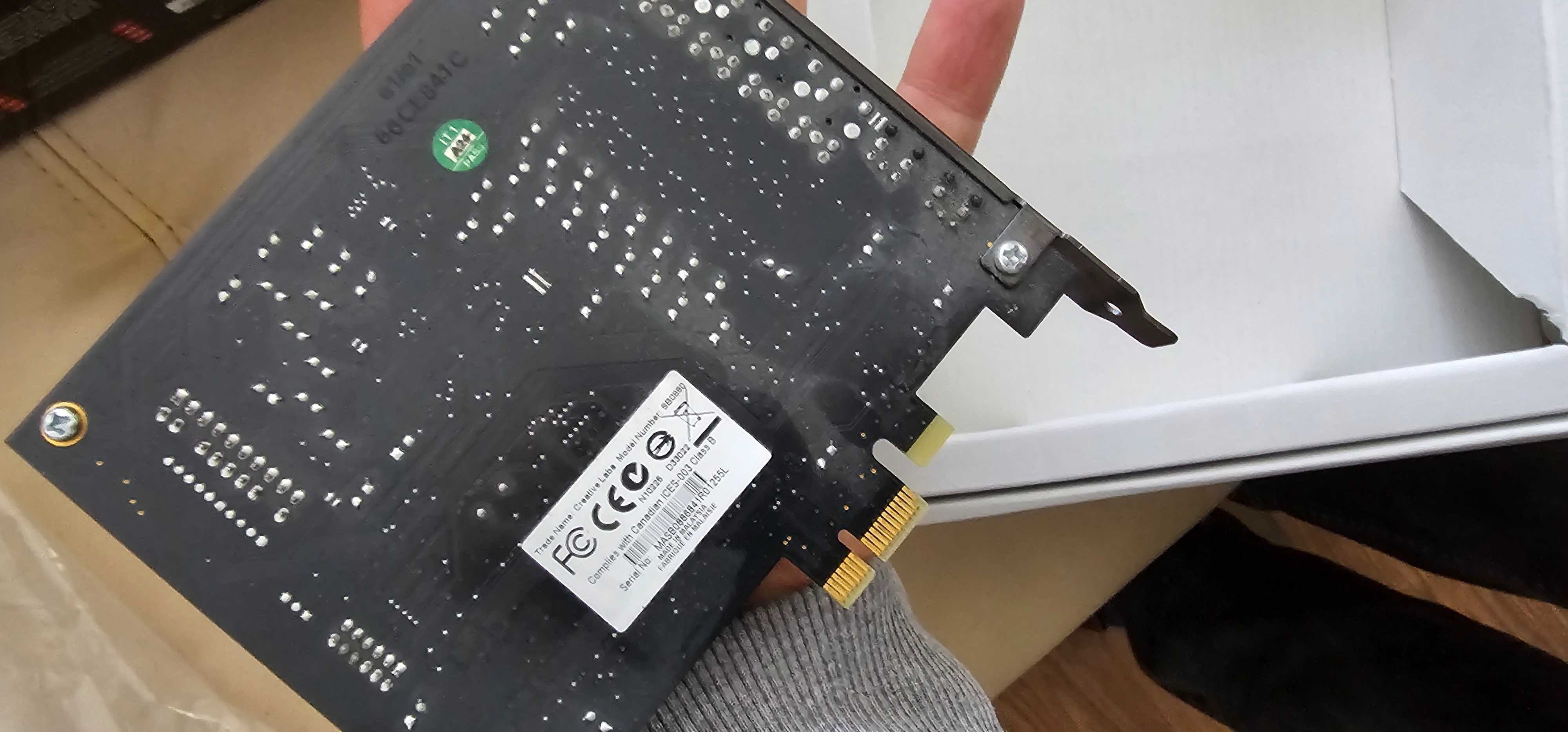 Placa de Som Creative Sound Blaster X-Fi Titanium Fatality
