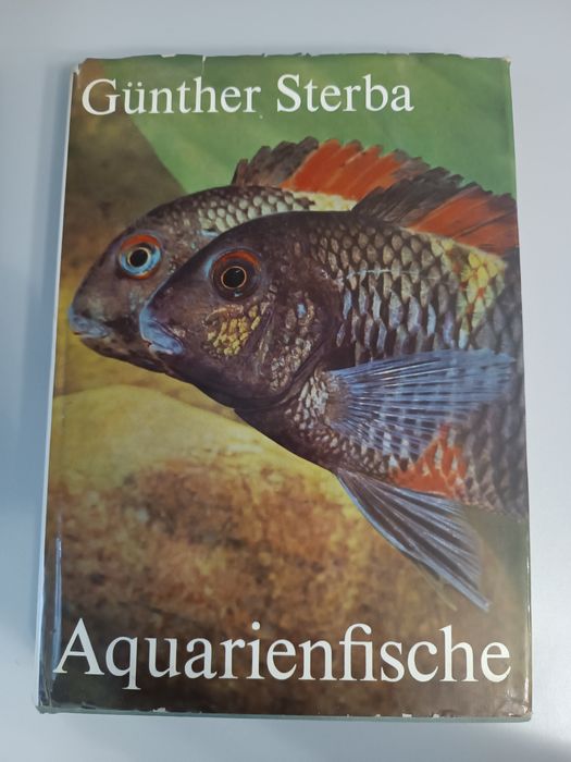 Каталог аквариумных рыбок. Гюнтер стерба 1971 год. Отпечатано в  ГДР