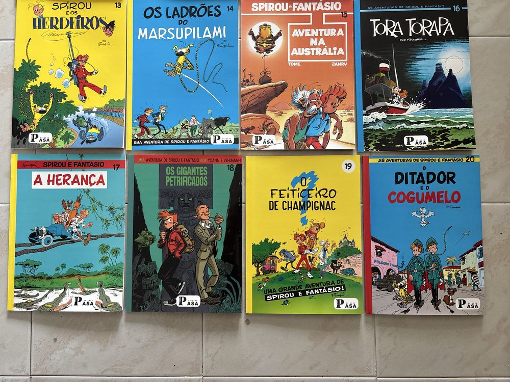 Coleção BD Spirou e Fantásio