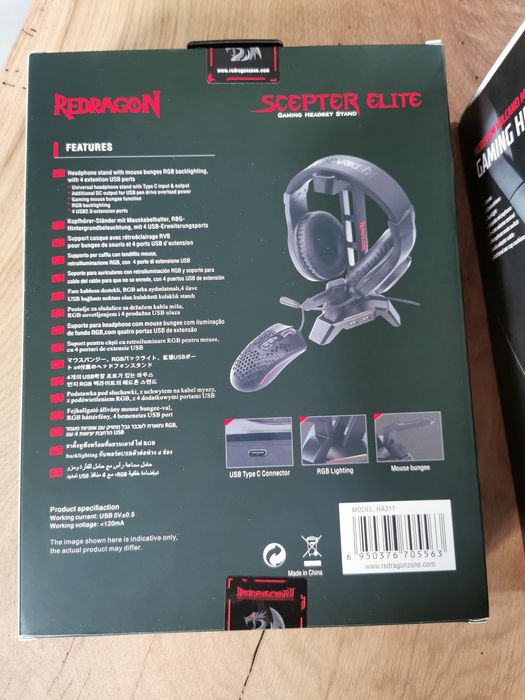 Słuchawki gamingowe volcano modecom mc-859 BOW NOWE