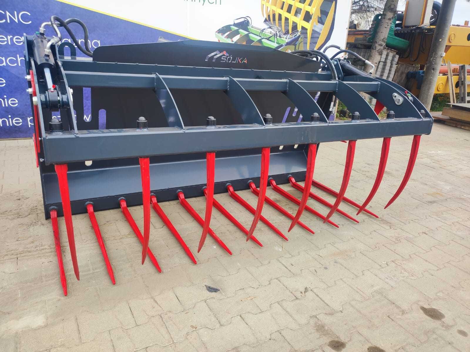 RATY! Krokodyl wzmacniany 200 cm do JCB, Claas, Manitou lub Merlo