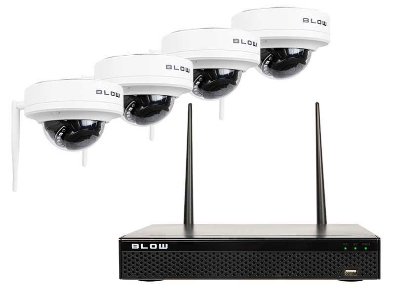 Zestaw monitoringu WiFI BLOW 4x2MP 1TB