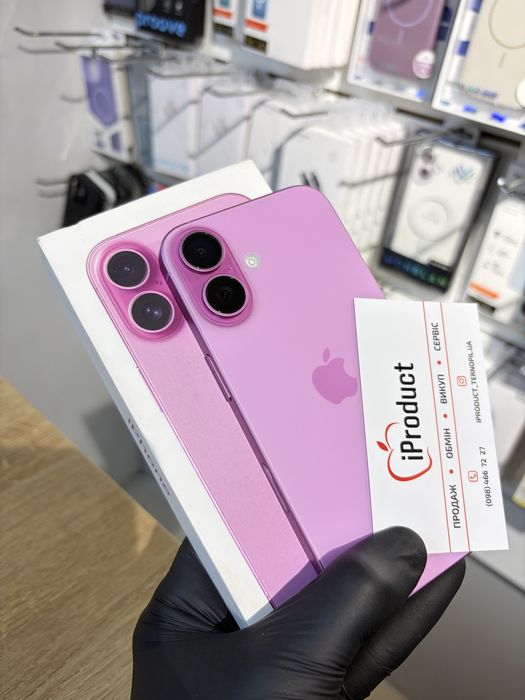 iPhone 16 128Gb Teal/Pink NeverLock Європа! Фізичні Sim!