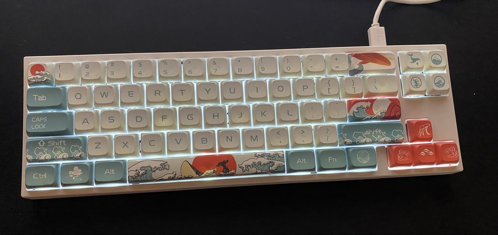 Механічна геймерська клавіатура Ducky Varmilo Miya Pro
