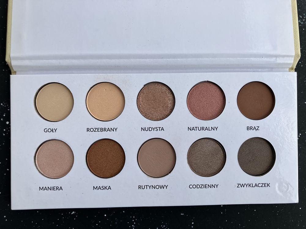 Glam shop - paleta cieni Goła