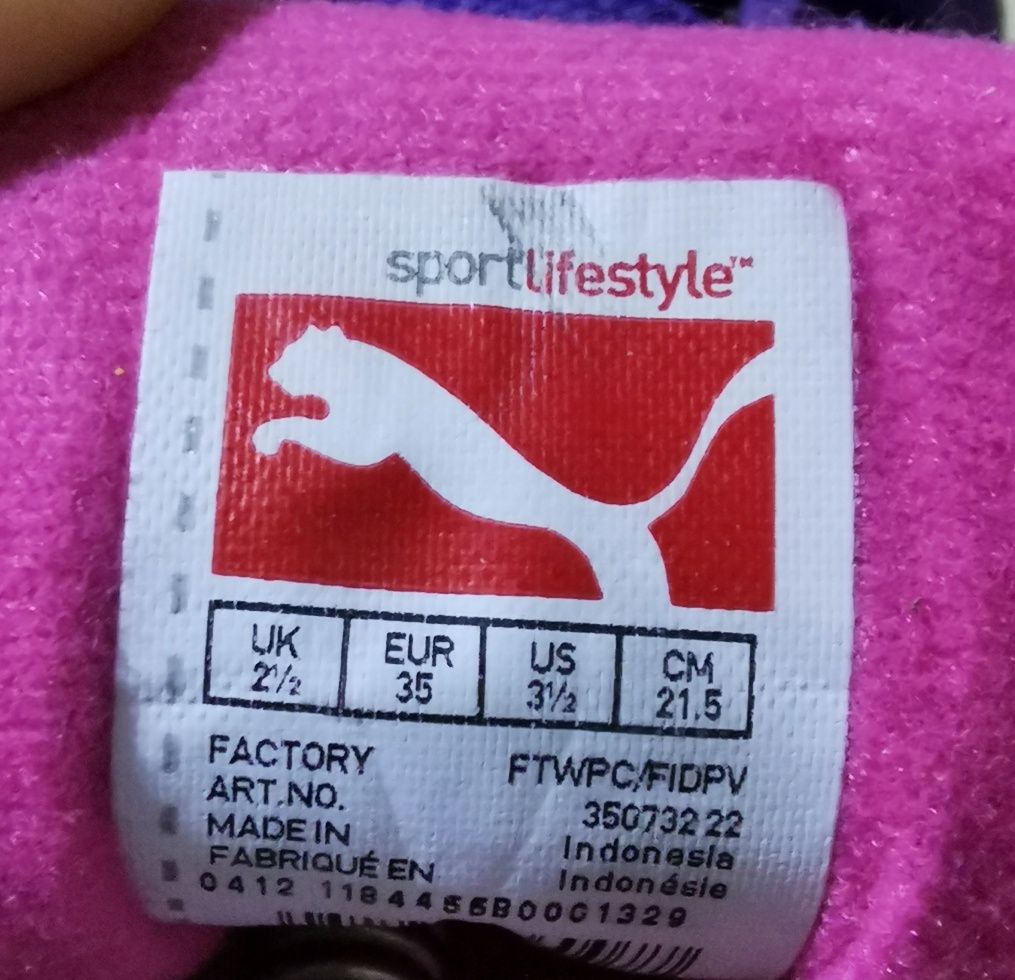 Кожаные кроссовки Puma кеды Оригинал.