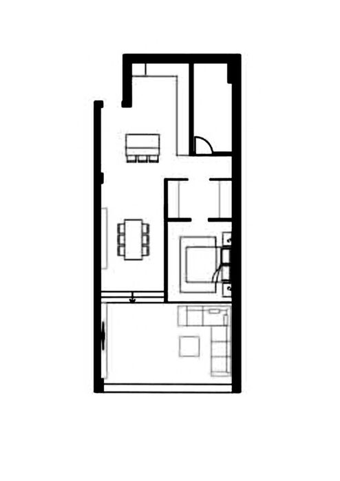 Apartamento T0 Open Space, em Matosinhos Sul, para Venda