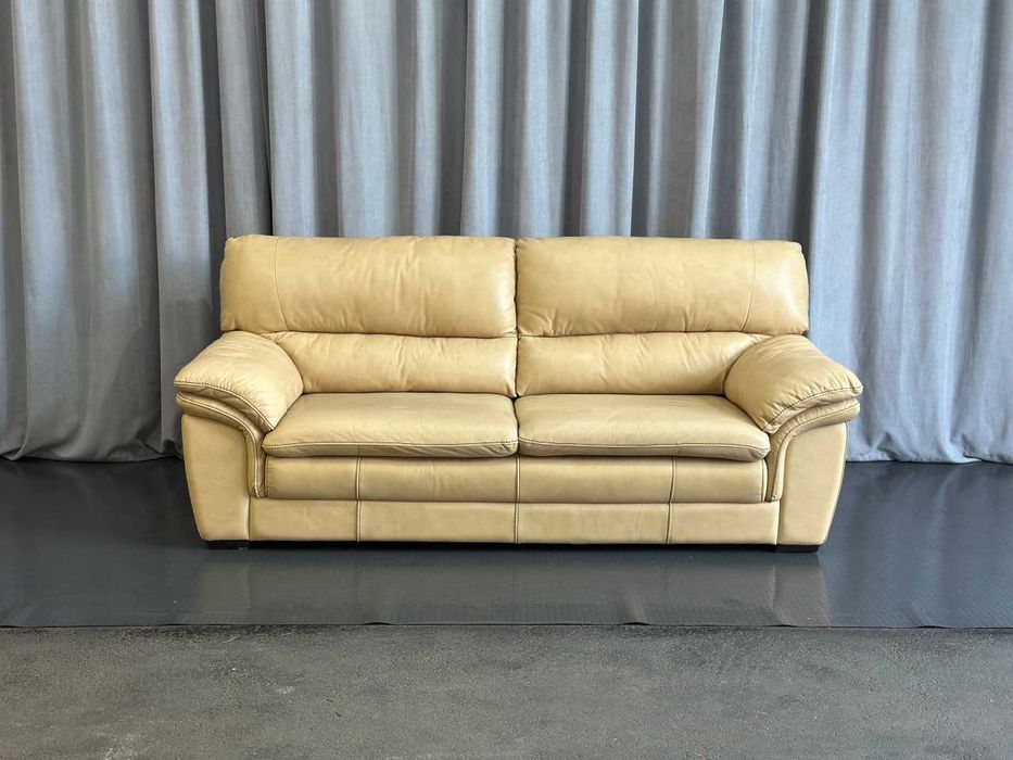 Чорний/білий/коричневий шкіряний диван-трійка/шкіряні дивани/меблі