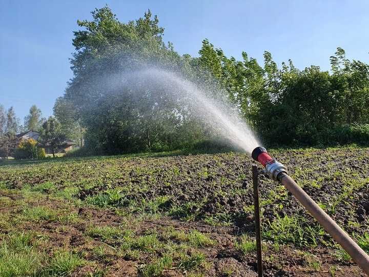 WĄŻ do wody brudnej czystej STRAŻACKI 1' 20M ZŁĄCZKI