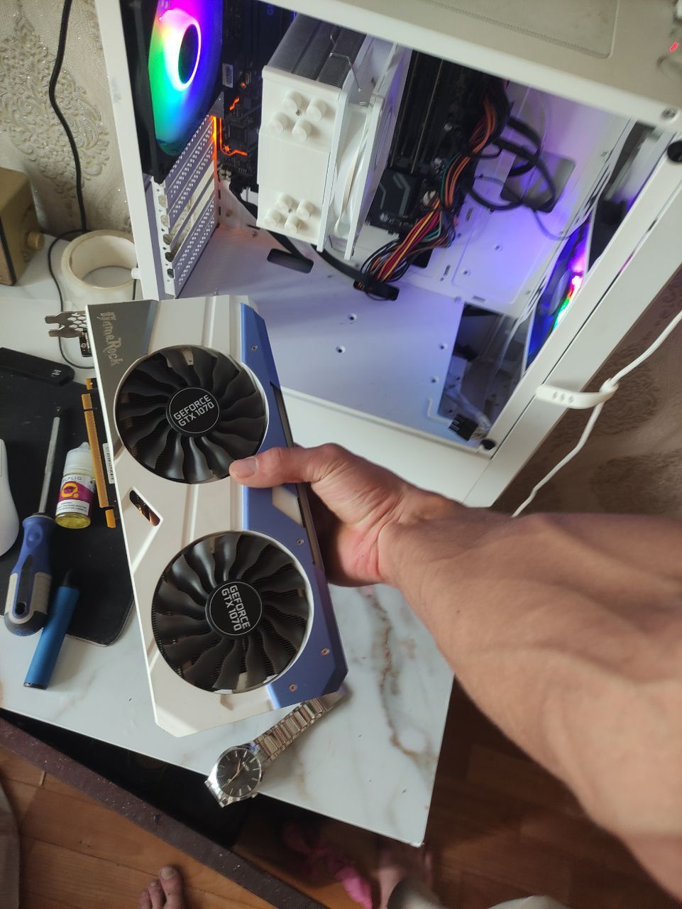 GTX 1070 Plait Game Rock