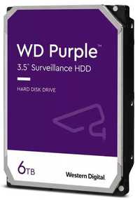 Disco Rígido 3.5" Western Digital Purple 6TB 5400RPM 256MB SATA III