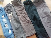 Spodnie jeansy H&M Disney myszka pluto