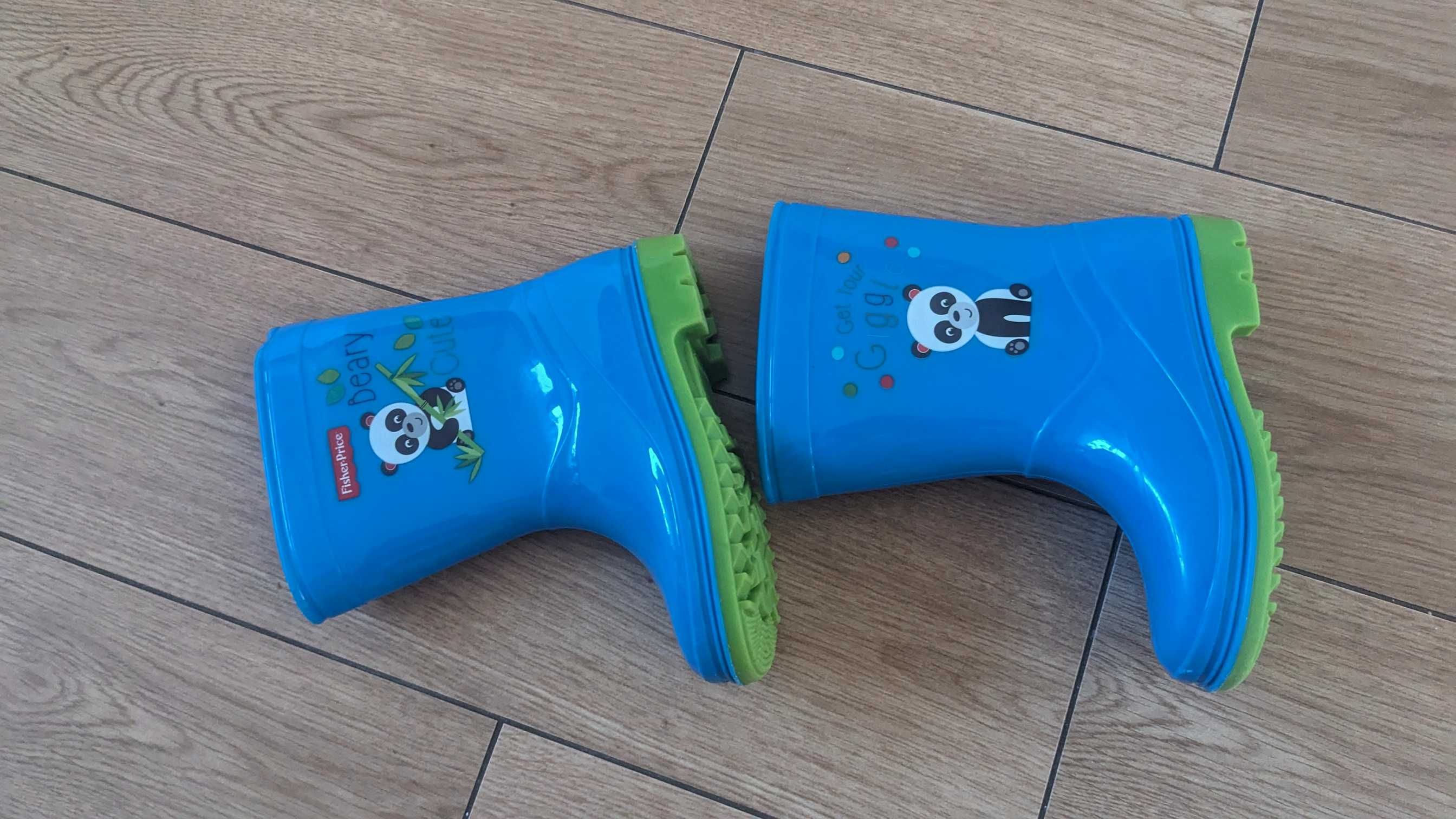 Rewelacyjne kalosze firmy Fisher Price rozmiar 25.