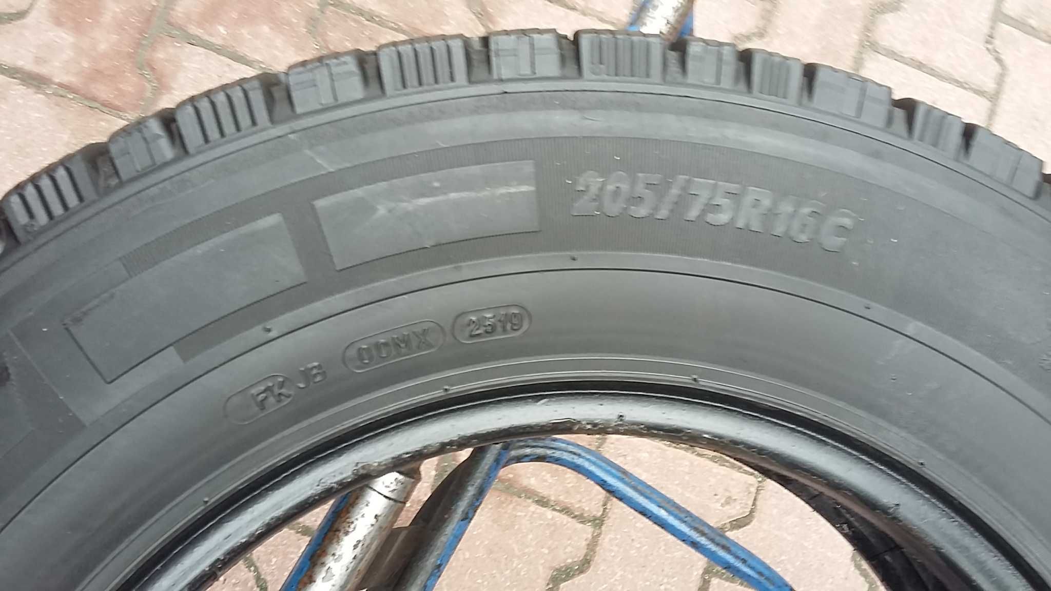 opony dostawcze 205/75R16C Michelin 2019r lato