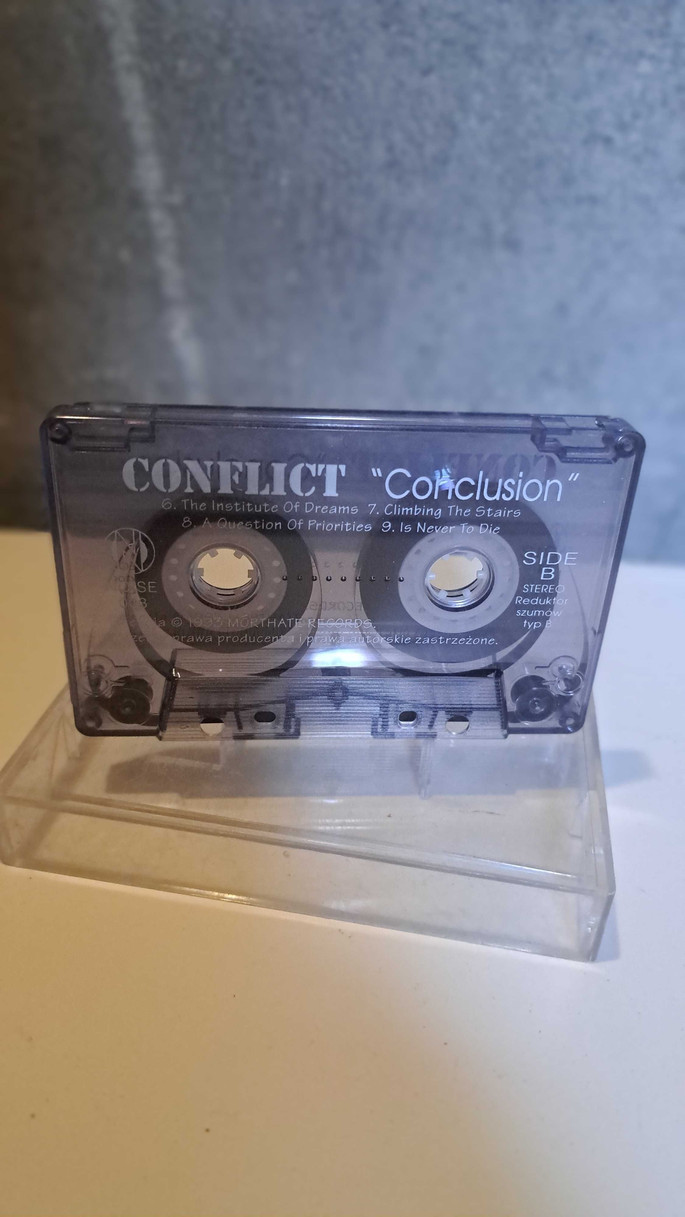 CONFLICT CONCLUSION kaseta magnetofonowa audio MC