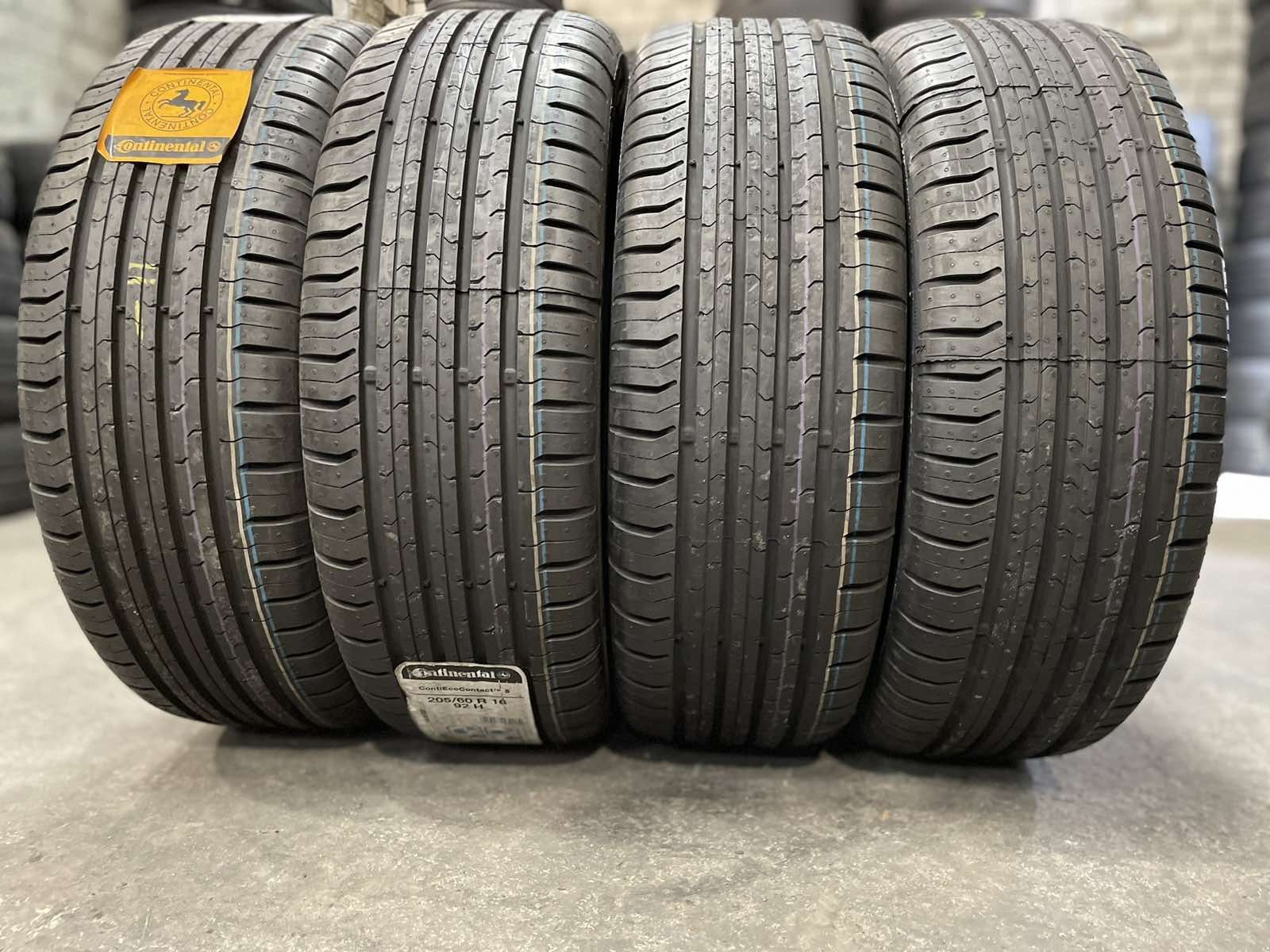 Шини 205/60 R16 Continental ContiEcoContact 5 (Cклад резини)